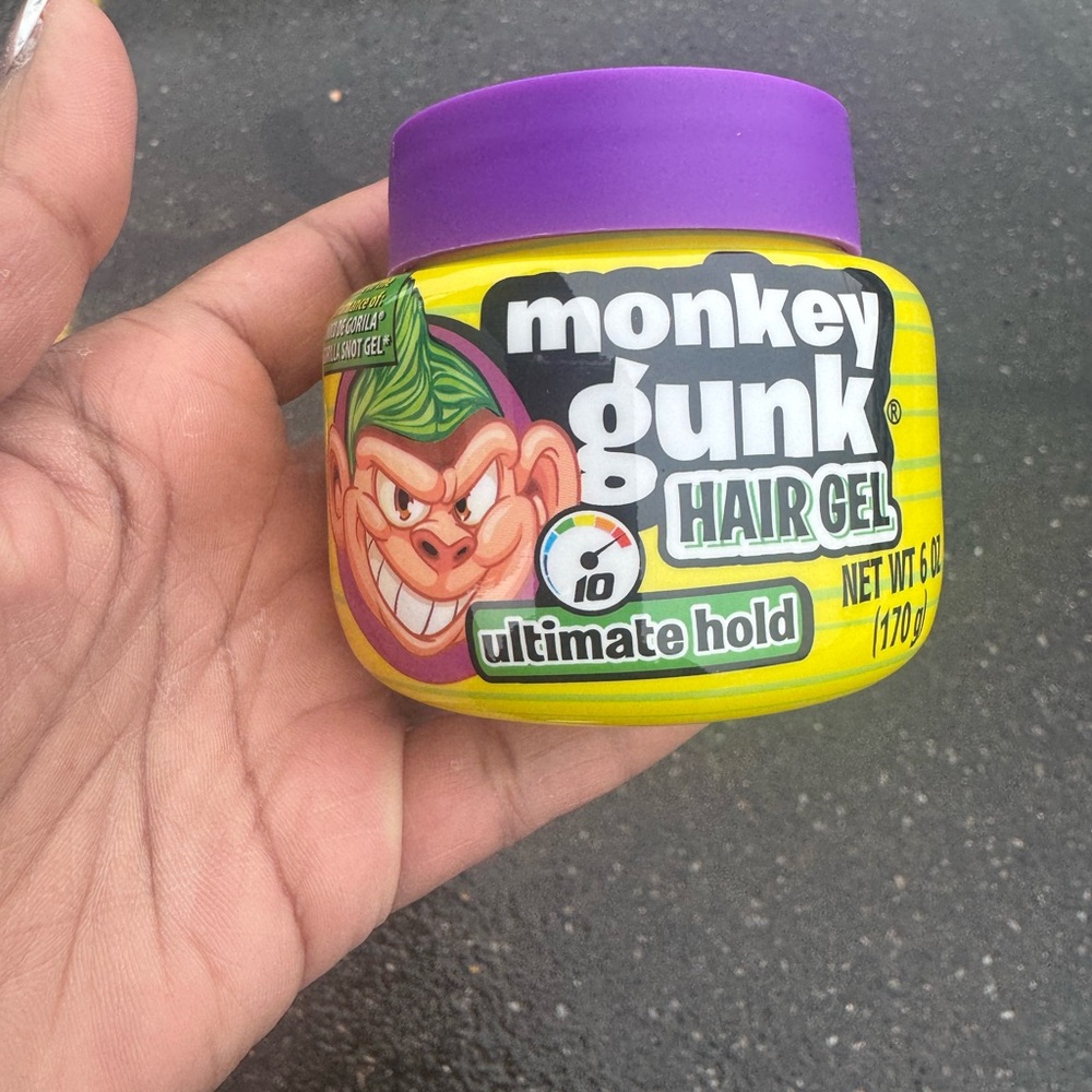 Hair Gel - Purple and Yellow